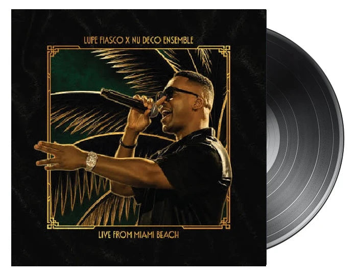 LUPE FIASCO “LUPE FIASCO X NU DECO ENSEMBLE” (LIVE FROM MIAMI BEACH) LP