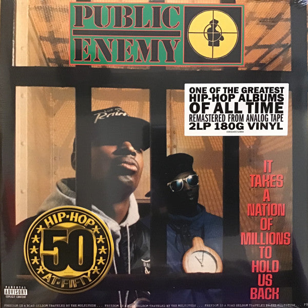 PUBLIC ENEMY “IT TAKES A NATION OF MILLIONS TO HOLD US BACK” (50TH ANNIVERSARY) (2LP)