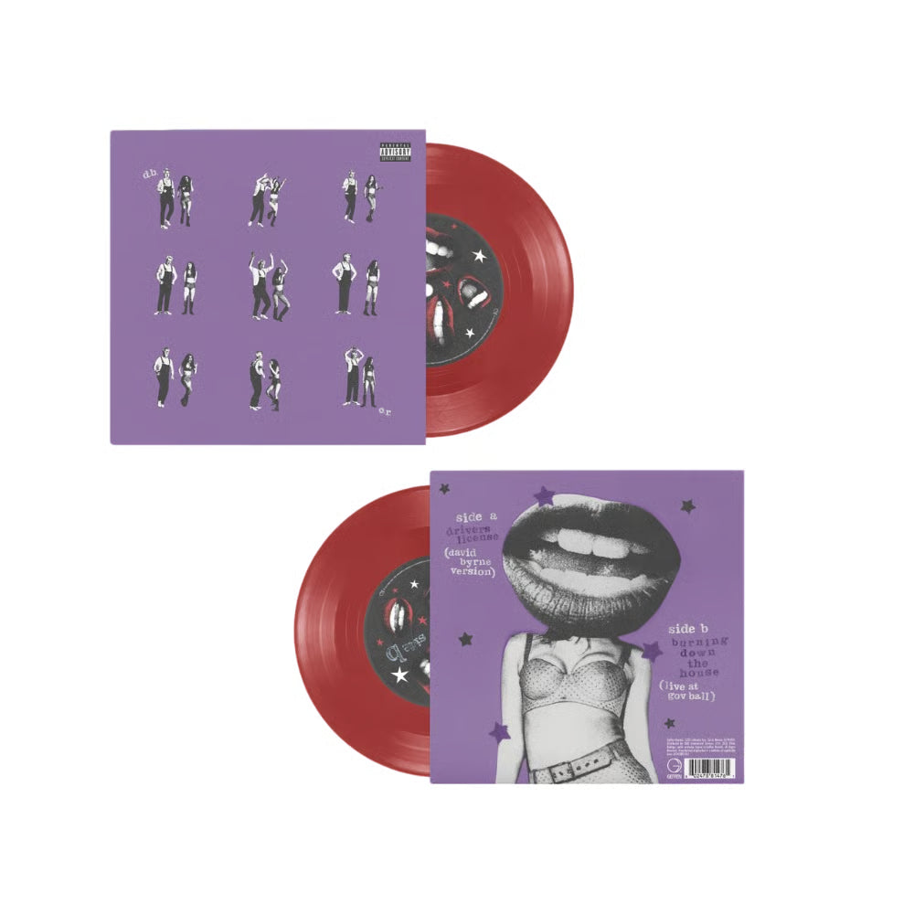 Olivia Rodrigo “Drivers license / Burning Down The House Red” 7 inch single