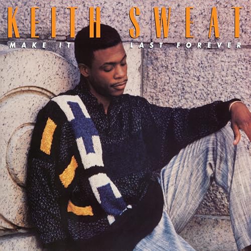 Keith Sweat “Make It Last Forever (Black Ice Vinyl) LP