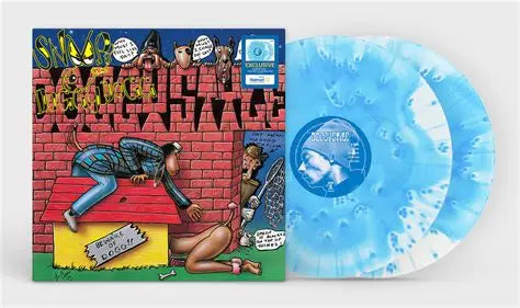 Snoop Dogg "Doggystyle" Gold Foil Cover Clear w/Cloudy Blue Vinyl 2LP