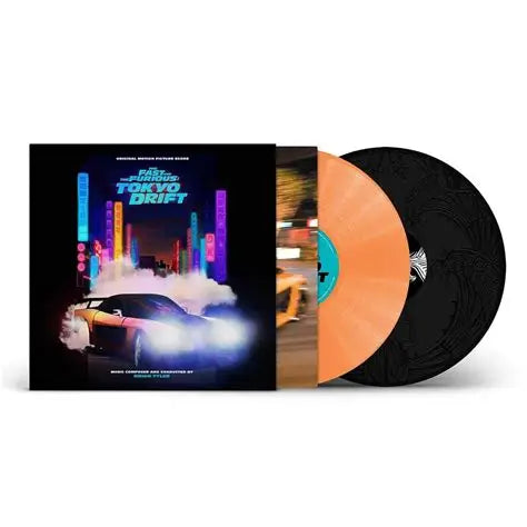FAST & THE FURIOUS: TOKYO DRIFT (ORIGINAL SCORE)(ORANGE & BLACK VINYL) 2LP