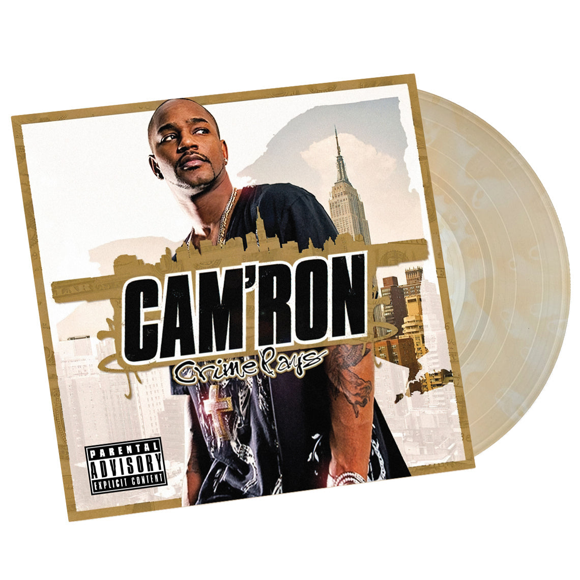 Cam'ron "CRIME PAYS" (CHINA WHITE EDITION) 2LP