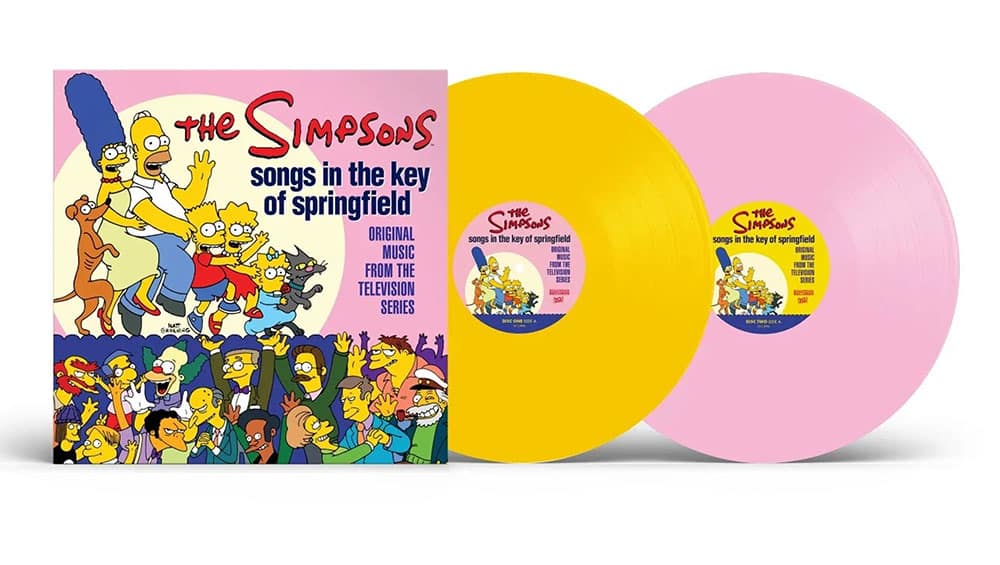 Simpsons "Songs In The Key Of Springfield (Original Music From The Television Series) 2LP