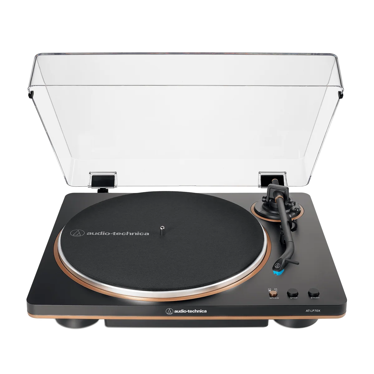 Audio Technica AT-LP70X-BZ - FULLY AUTO BELT-DRIVE TT, BLACK/BRONZE