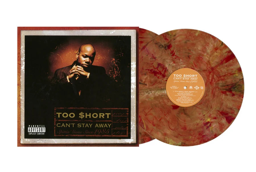 Too $hort "CAN'T STAY AWAY" (COLORED VINYL W/OBI) 2LP