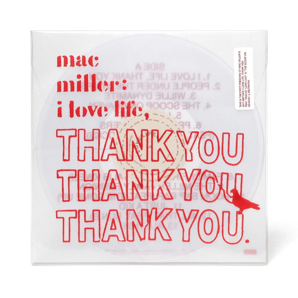 Mac Miller "I Love Life, Thank You" (Clear Vinyl)