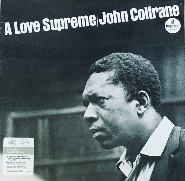 JOHN COLTRANE "A LOVE SUPREME" [ACOUSTIC SOUNDS SERIES] – 180 GRAM