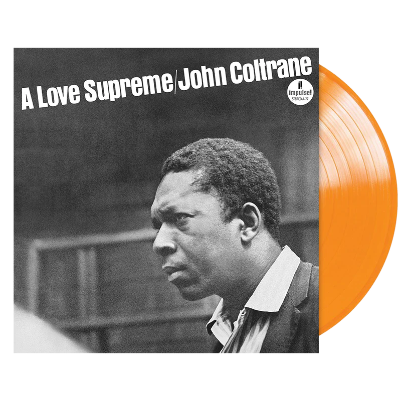 JOHN COLTRANE "A LOVE SUPREME" (ORANGE VINYL)