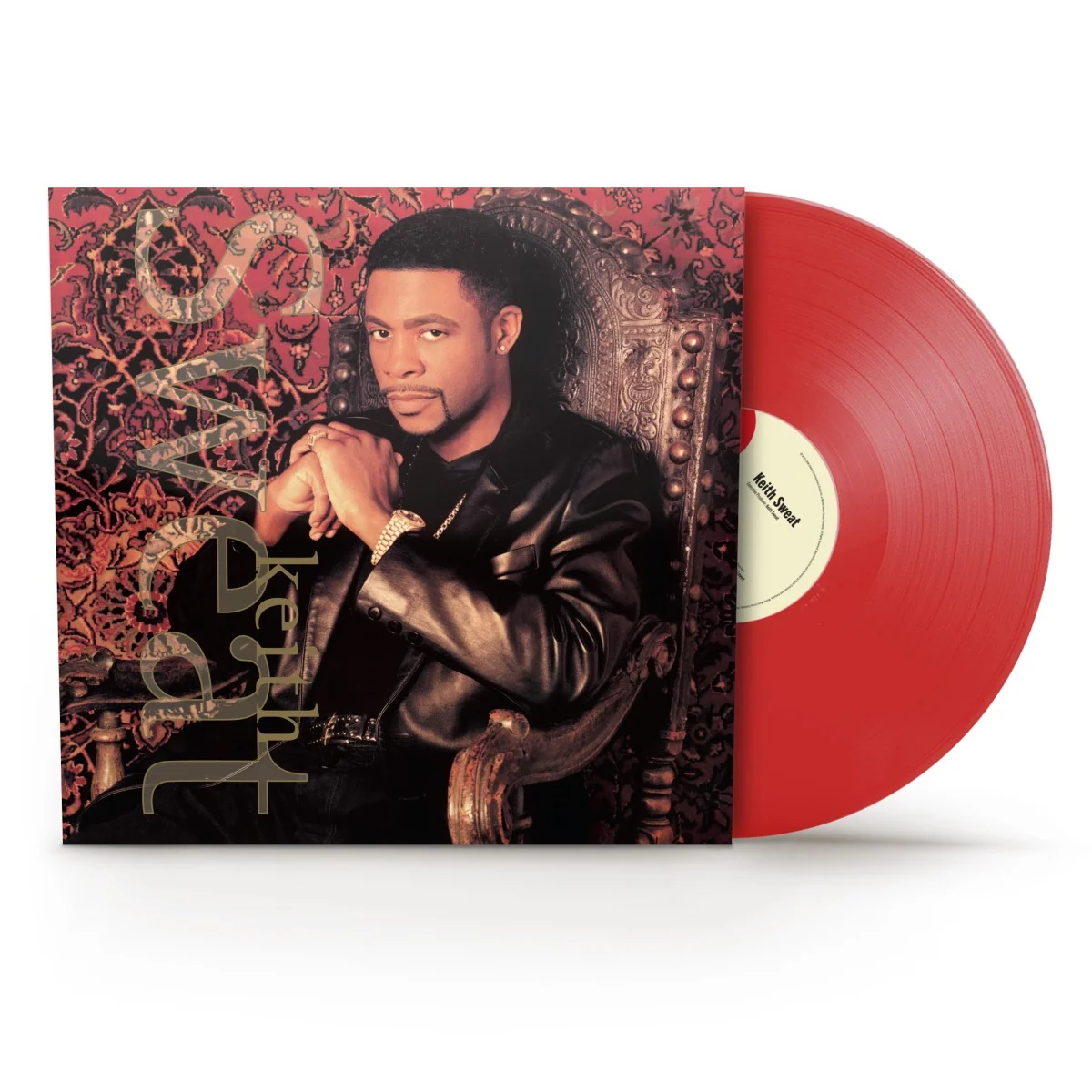 KEITH SWEAT "Keith Sweat" (Translucent Red Vinyl) (Brick & Mortar Exclusive)(ELEKTRA 75)