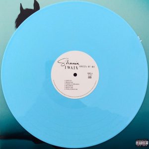 SHANIA TWAIN "QUEEN OF ME" (WALMART EXCLUSIVE,ALTERNATE COVER) (BABY BLUE VINYL)