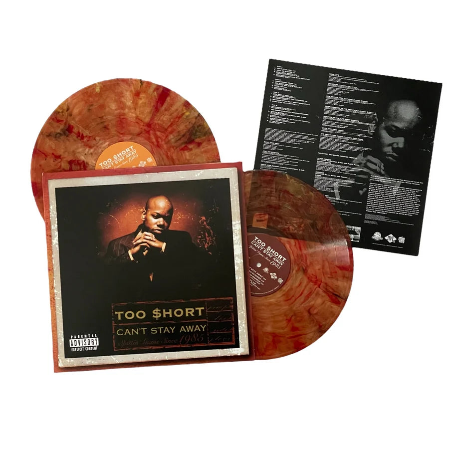Too $hort "CAN'T STAY AWAY" (COLORED VINYL W/OBI) 2LP