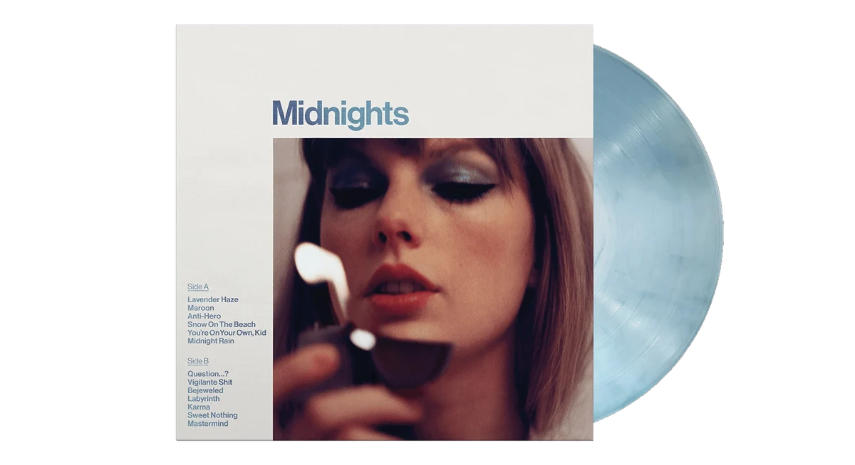 Taylor Swift " MIDNIGHTS" (MOONSTONE BLUE VINYL) LP