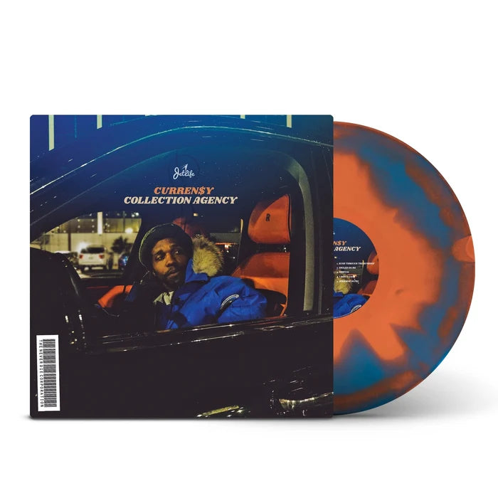 Curren$y "COLLECTION AGENCY" BLUE/ORANGE VINYL