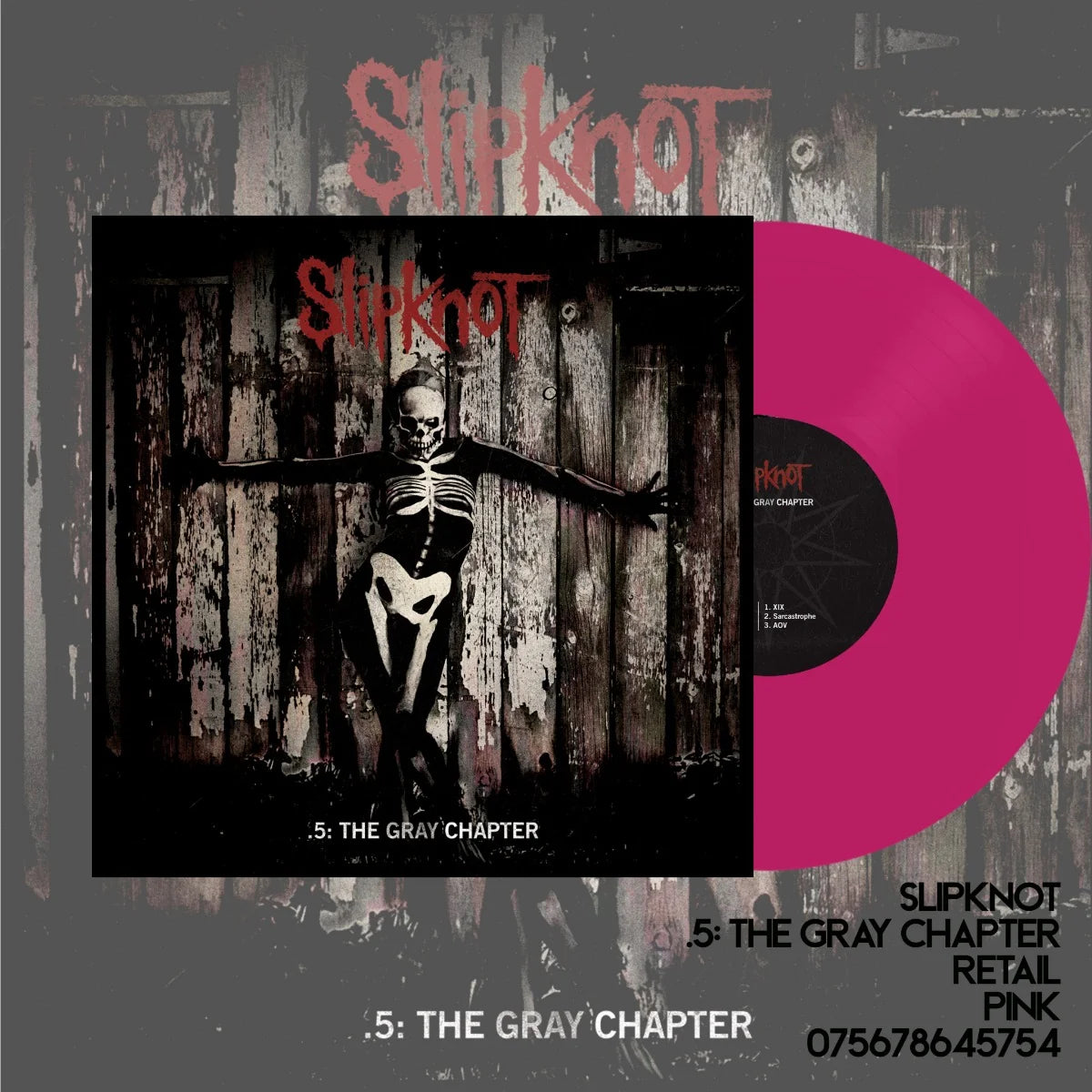 Slipknot " .5: THE GRAY CHAPTER" 2LP