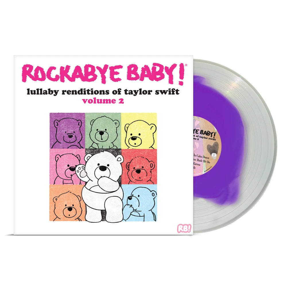 Various Artists "ROCKABYE BABY" LULLABY RENDITIONS OF TAYLOR SWIFT VOLUME 2 LP